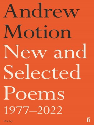 cover image of New and Selected Poems 1977–2022
